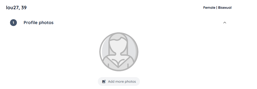 Edit your profile and photos